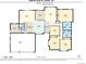Detailed floor plan showcasing the layout of the main floor with dimensions and room labels at 13959 W Cedar Pl, Golden, CO 80401