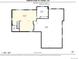 Detailed floor plan showcasing the layout of the lower level with dimensions and room labels at 13959 W Cedar Pl, Golden, CO 80401