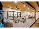Spacious covered patio with comfortable seating, perfect for outdoor entertaining and relaxation at 4520 W Moncrieff Pl, Denver, CO 80212