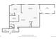 Detailed floor plan showcasing the layout of the property, including room dimensions and relationships at 1140 Columbine St # 106, Denver, CO 80206