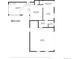 Main level floor plan showcasing living spaces, kitchen, dining, laundry, bathroom, and garage dimensions at 11608 Apache Trl, Conifer, CO 80433