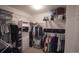 Spacious walk-in closet with ample storage shelves and hanging rods at 5559 Gibraltar St, Denver, CO 80249