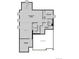 Basement floorplan featuring a recreation room, bedroom 7 with bath, unfinished storage and unfinished storage at 8601 Yellowcress St, Littleton, CO 80125
