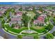 A lush neighborhood aerial showcasing mature trees, landscaped yards, and inviting cul-de-sacs at 12059 S Tallkid Ct, Parker, CO 80138
