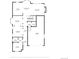 Detailed floor plan showcasing the layout of the home, dimensions of rooms at 2810 Shadow Dance Dr, Castle Rock, CO 80109