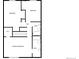 This floorplan shows the primary bedroom, walk-in closet, hall, bath, and bedrooms at 630 S Youngfield Ct, Lakewood, CO 80228