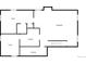 Basement floor plan highlighting the room, laundry, and storage areas in the lower level at 13784 W 67Th Way, Arvada, CO 80004