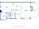 Floor plan view of Kitchen, dining area, living room, and bedroom at 2609 S Quebec S St # 20, Denver, CO 80231