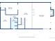Floor plan of bedroom, room, utility, and Gathering room at 2609 S Quebec S St # 20, Denver, CO 80231
