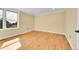 Bright bedroom features natural sunlight and hardwood floors at 35675 Cheyenne Trl, Elizabeth, CO 80107