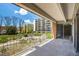 Balcony with stunning views of manicured landscaping and walking paths at 955 Eudora St # 207E, Denver, CO 80220