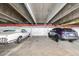 Underground parking garage with assigned parking spaces for residents at 955 Eudora St # 207E, Denver, CO 80220
