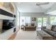 Bright Living room with neutral decor, hardwood floors, light carpet, and lots of light at 10859 Irving Ct, Westminster, CO 80031
