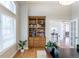 Office with a large hutch, hard wood floors and French doors at 10859 Irving Ct, Westminster, CO 80031