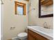 Bright bathroom featuring a modern sink and fixtures at 422 Fairview Blvd, Breckenridge, CO 80424