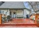 Cozy back deck with outdoor seating, a gas grill, and a welcoming atmosphere at 5886 Urban St, Arvada, CO 80004