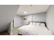 Bedroom with neutral paint and carpet at 8438 Ames St, Arvada, CO 80003