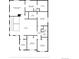 Second floor layout featuring four bedrooms, three bathrooms, walk-in closets, laundry room, and a loft at 6616 Amur Ln, Castle Rock, CO 80108