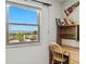 Bedroom featuring a large window offering great views, as well as a built-in desk at 452 Gordon Dr, Castle Rock, CO 80104