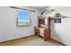 Bright bedroom featuring a large window with great views, as well as a built-in desk at 452 Gordon Dr, Castle Rock, CO 80104