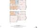 Detailed floor plan showcasing the layout of a two-story house with room dimensions and room names at 452 Gordon Dr, Castle Rock, CO 80104