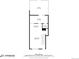 Main floor plan showing patio, kitchen, dining area, living room and bath at 1103 S Monaco Pkwy, Denver, CO 80224