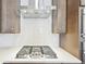 Close-up of modern stainless steel stove and exhaust fan in the kitchen at 7312 Watercress Dr, Littleton, CO 80125