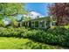 Charming home surrounded by lush greenery and trees providing privacy and a serene view at 990 S Jackson St, Denver, CO 80209