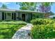 Quaint home featuring a front porch, rocking chairs, and lush landscaping enhancing the curb appeal at 990 S Jackson St, Denver, CO 80209