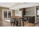 Entertain with ease in this basement bar featuring modern amenities and stylish design at 5790 Fox Run Ct, Parker, CO 80134