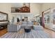 Bright living room with modern furniture and lots of space at 5790 Fox Run Ct, Parker, CO 80134
