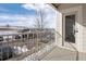 Balcony view overlooking parking lot and community at 15700 E Jamison Dr # 7-205, Englewood, CO 80112