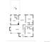 Detailed floor plan showing the layout of the living room, kitchen, bedrooms and bathrooms at 1545 Locust St, Denver, CO 80220