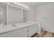 Bright, modern bathroom with a large vanity, sink and lots of counter space at 4883 W 68Th Ave # 3, Westminster, CO 80030
