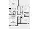 Second floor layout featuring the primary suite, three additional bedrooms, two bathrooms, and laundry at 16618 W 92Nd Pl, Arvada, CO 80007