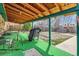 Covered patio area with space for outdoor dining and relaxation at 12434 E Alaska Ave, Aurora, CO 80012