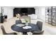 Entertaining space with game table, media, and relaxation, with sleek modern design elements throughout at 1518 S Columbine St, Denver, CO 80210