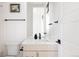 Simple bathroom with a vanity and toilet at 6202 N Galena St, Denver, CO 80238