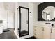 Spa-like bathroom with a large shower and modern vanity at 6202 N Galena St, Denver, CO 80238