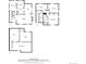 Detailed floor plan showcasing the layout of the home's three floors with dimensions and room names at 4390 S Sheridan Blvd, Littleton, CO 80123