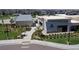 Aerial view of community center and nearby homes at 4641 Windmill Dr, Brighton, CO 80601