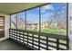 Enclosed balcony with great lawn views, offering a serene retreat with protection from the elements at 745 S Alton Way # 9B, Denver, CO 80247