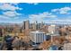 Stunning city view of Denver's skyline from a high-rise apartment at 1265 Race St # 203, Denver, CO 80206