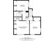 Second floor floorplan including bedrooms and bathrooms at 1765 S Kline Way, Lakewood, CO 80232