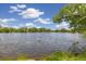 Picturesque lake view featuring ducks swimming in the calm water with trees lining the shoreline at 1765 S Kline Way, Lakewood, CO 80232