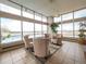 Common area with seating and panoramic city views at 550 E 12Th Ave # 1501, Denver, CO 80203