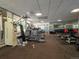 Fitness center with strength training and cardio equipment at 550 E 12Th Ave # 1501, Denver, CO 80203