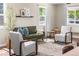 Bright living room featuring stylish furniture, a modern rug, and ample natural light at 9220 Yucca Way, Thornton, CO 80229