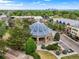 Overhead shot of neighborhood band shell surrounded by lush greenery, perfect for outdoor events at 3712 Wolff St, Denver, CO 80212