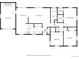 Detailed floor plan showcasing the layout of the home's bedrooms, bathrooms, kitchen, and living areas at 1195 S Kendall St, Lakewood, CO 80232
